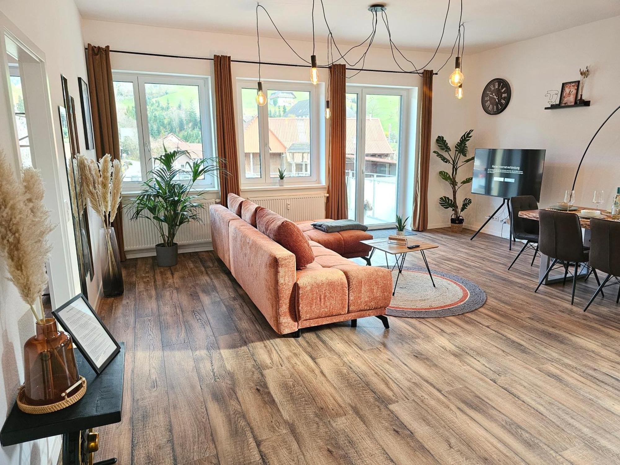 Design-Apartment I Black Forest I Boxspring I Nespresso I Spielplatz Oberharmersbach Dış mekan fotoğraf